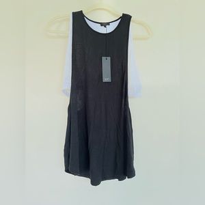 Double tank SEN black and white size 3, new with tag